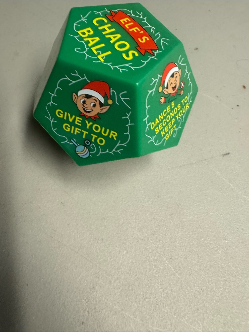 ELF Bright‎ Green Chaos Ball Holiday Game